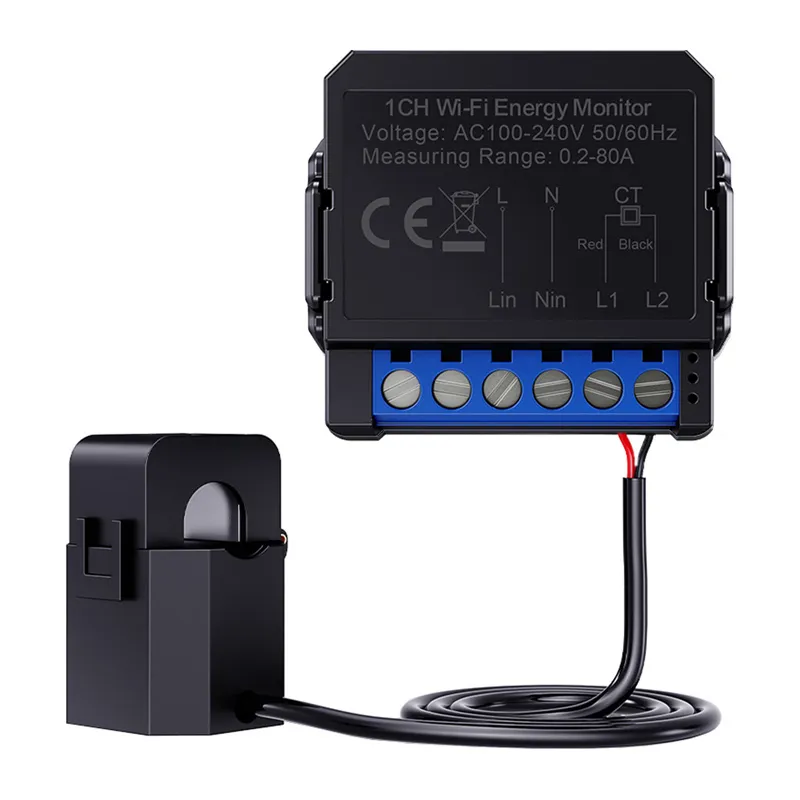 Licznik Energii AVATTO ZWPM16-1 ZigBee Dwukierunkowy 80A