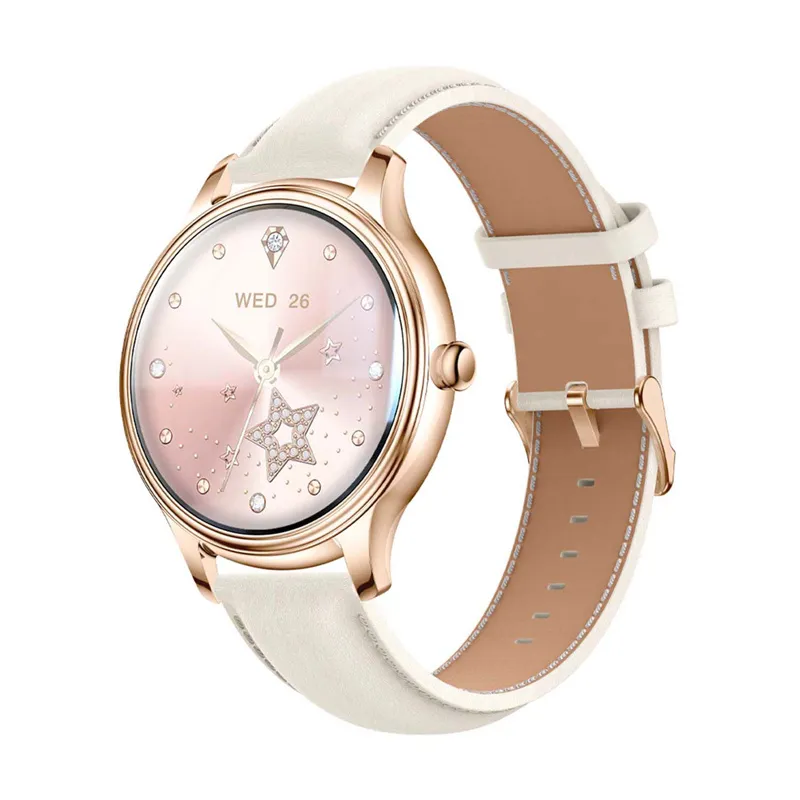 Smartwatch COLMI L28 Damski 41,5 mm Ekran AMOLED - Złoty