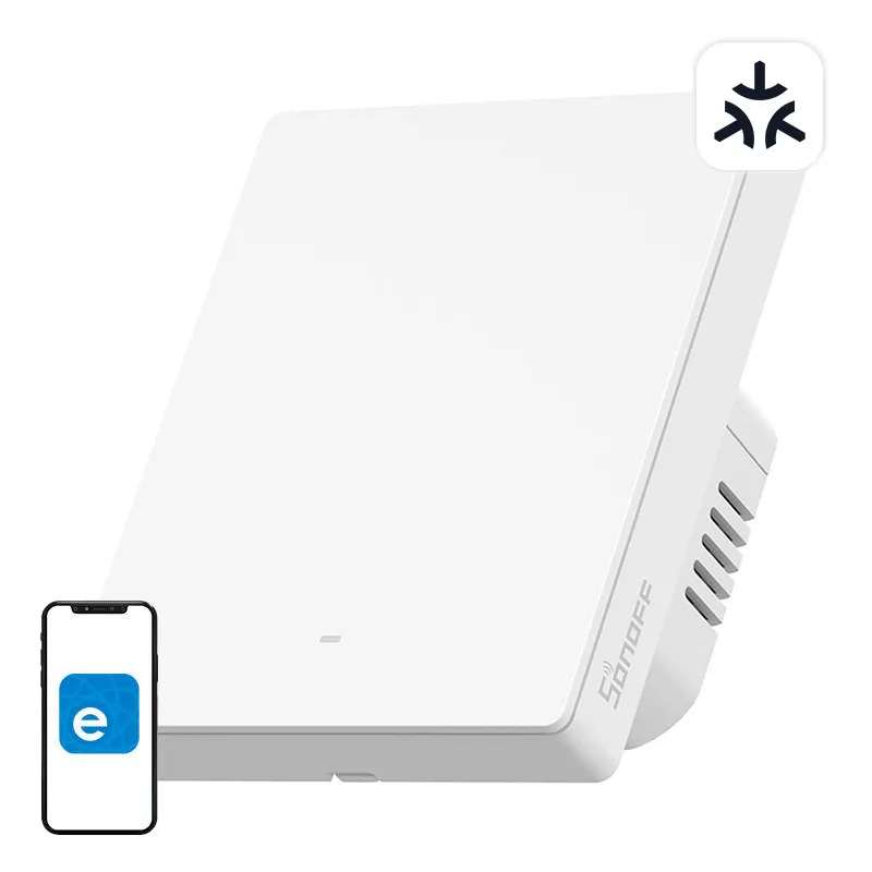 Przełącznik Ścienny SONOFF M5-1C-80W Wi-Fi Matter 1-KANAŁOWY