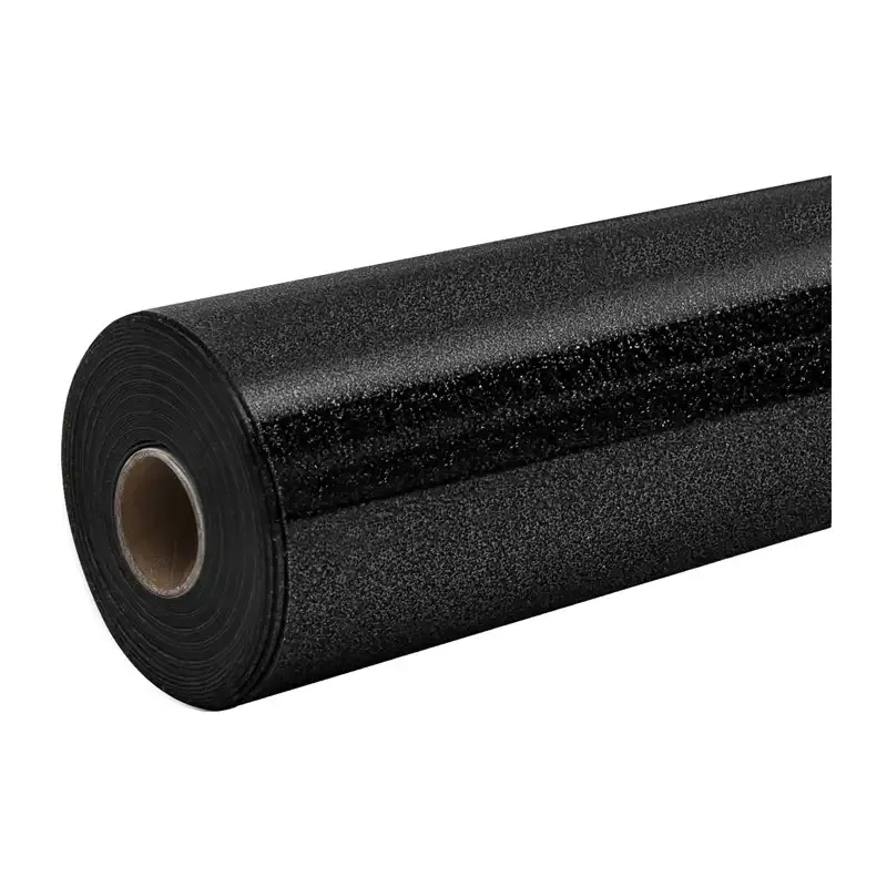 Folia Termotransferowa HTVRONT Glitter 30,5cm X 90cm - Czarna