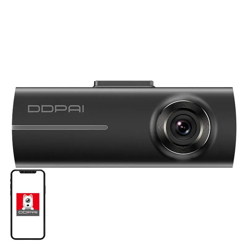 Wideorejestrator DDPAI N1 Dual 1296P + Kamera Tylna 1080P WIFI