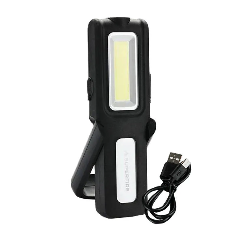 Latarka Warsztatowa SUPERFIRE G12 566LM USB