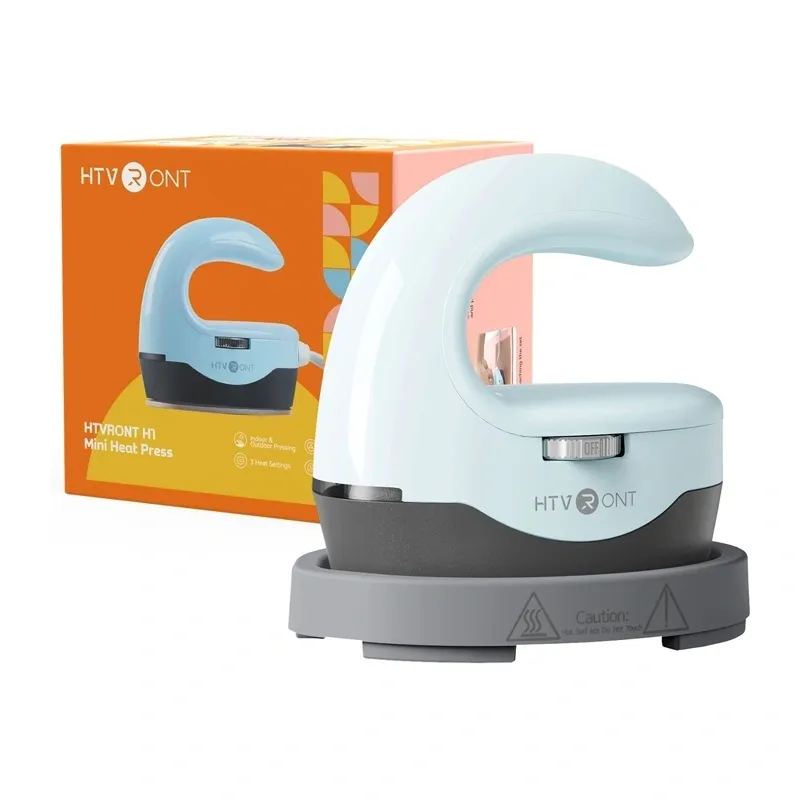 Prasa Termotransferowa HTVRONT HPM02 MINI4 150W - Błękitna