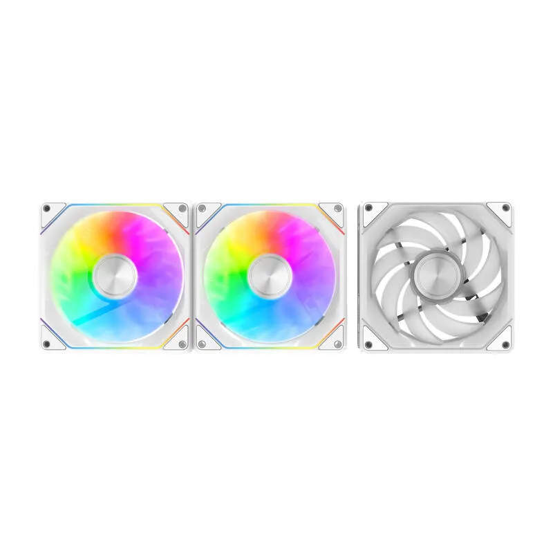 Wentylator DARKFLASH Gauss G24 3w1 ARGB - Biały