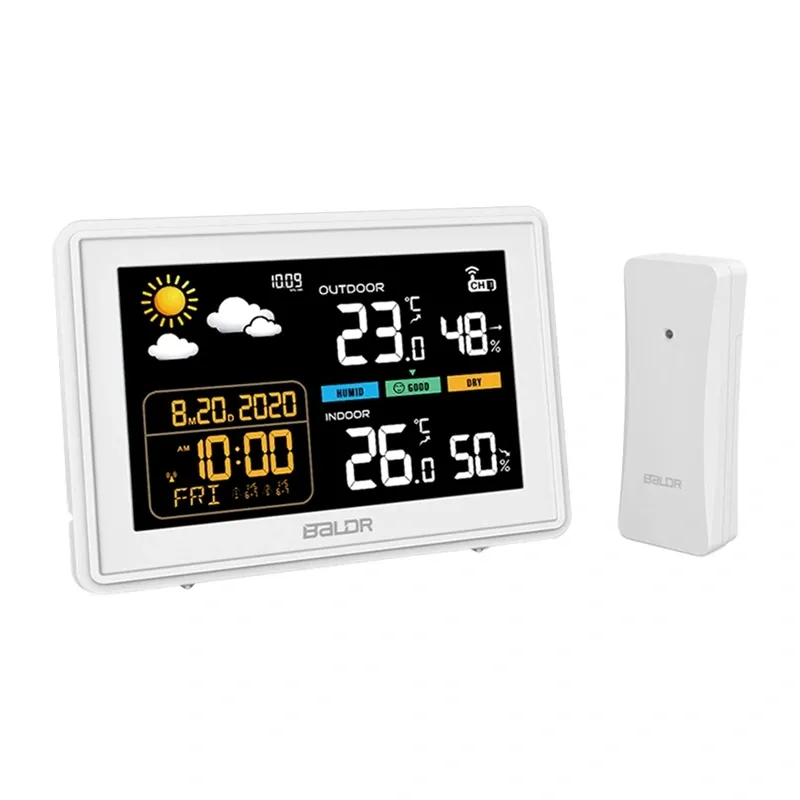Stacja Pogodowa RAINPOINT BALDRTHERM B0359WST2H2PR Z Czujnikiem