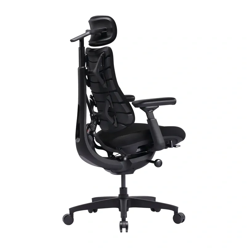 Krzesło Ergonomiczne LIBERNOVO Omni SE 48cm (Czarne)