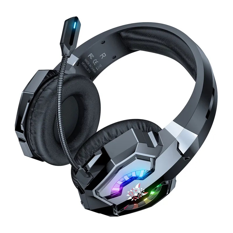 Słuchawki Gamingowe ONIKUMA B15 50mm RGB Bezprzewodowe - Czarne