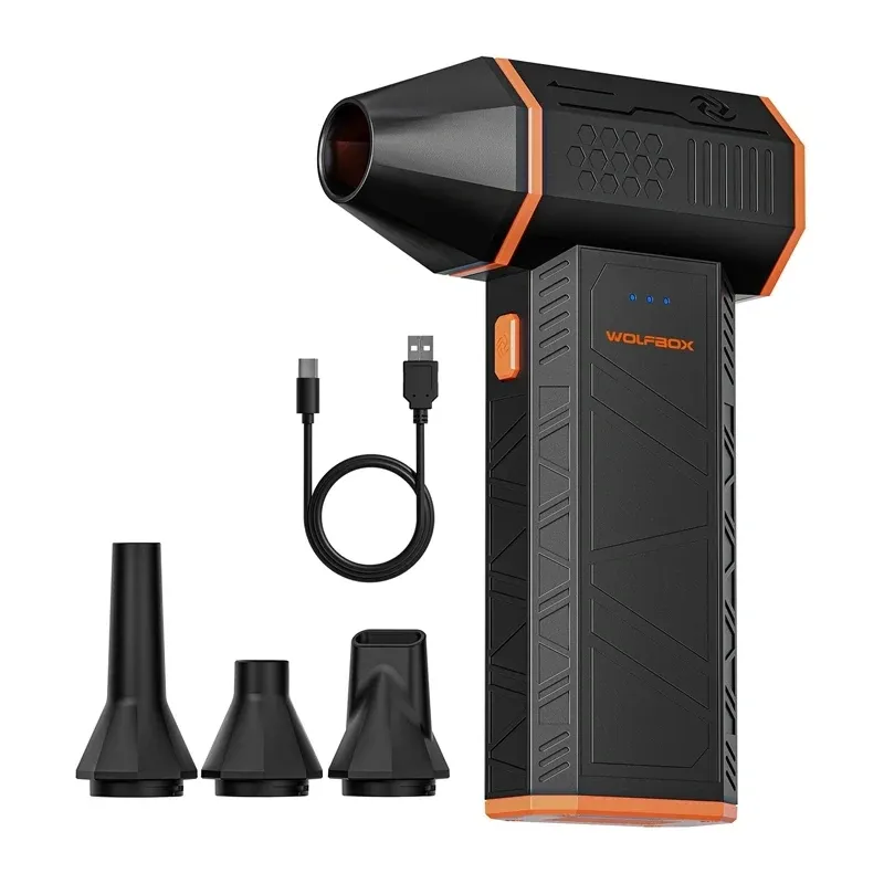 Dmuchawa WOLFBOX MegaFlow 50 Bezprzewodowa 110000 RPM USB-C