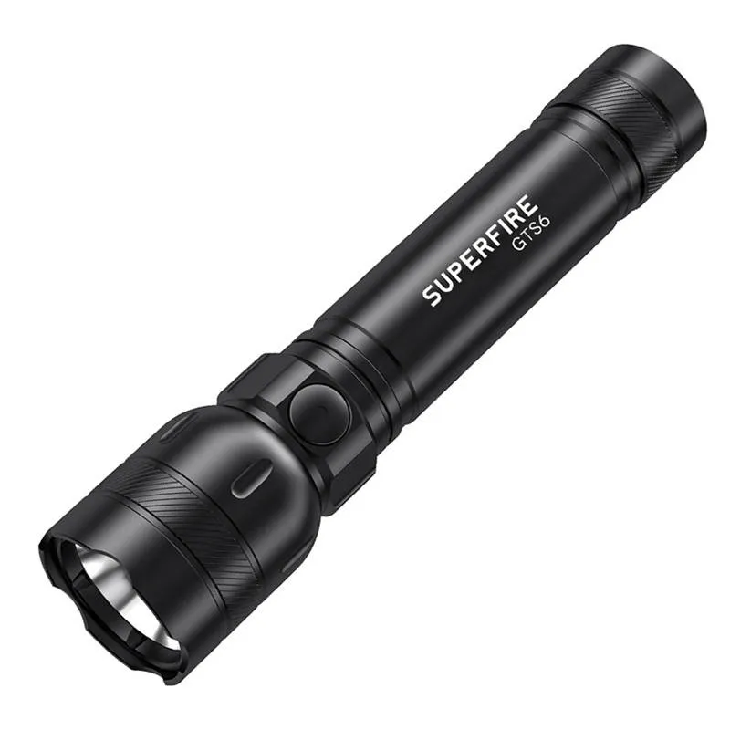 Latarka SUPERFIRE GTS6 360LM USB-C - Czarny