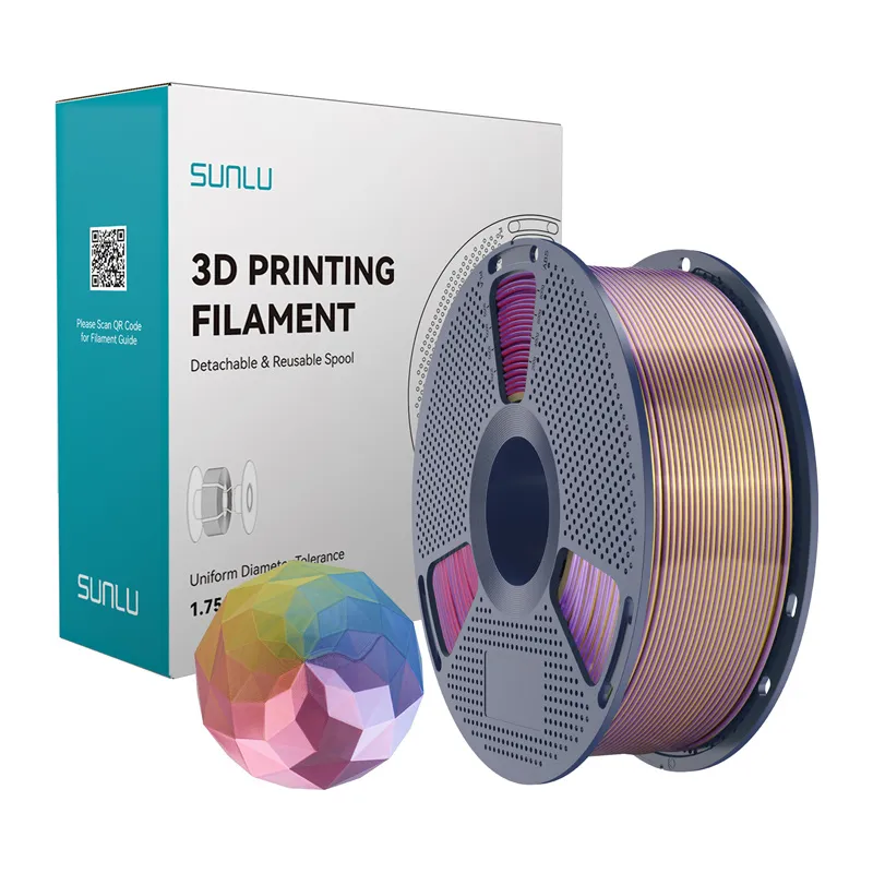 Filament SUNLU PLA+ Silk Forth-Color 1.75mm 1kg
