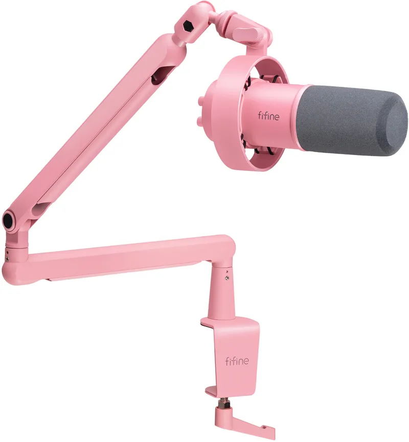 Mikrofon Dynamiczny FIFINE T688P USB-C/XLR - Różowy