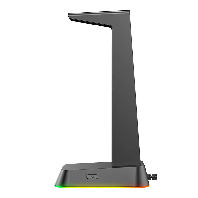 Stojak Na Słuchawki ONIKUMA ST-2 Z Portami USB I Oświetleniem RGB - Czarny
