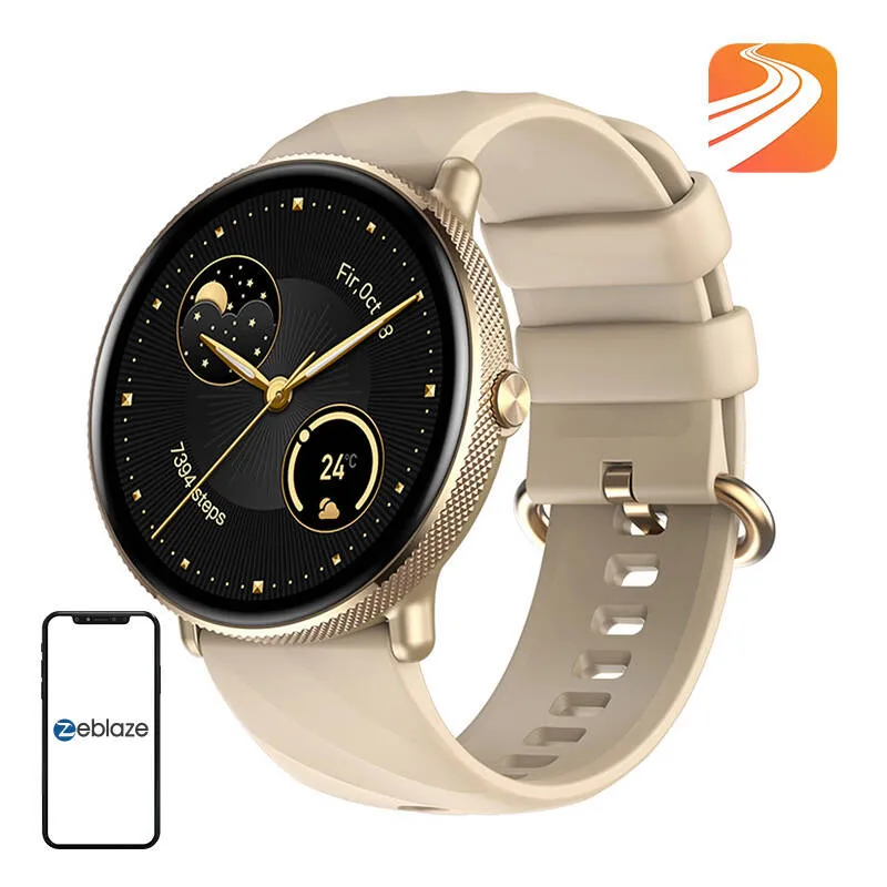 Smartwatch ZEBLAZE GTR 3 Pro 1.43" 260 mAh - Złoty