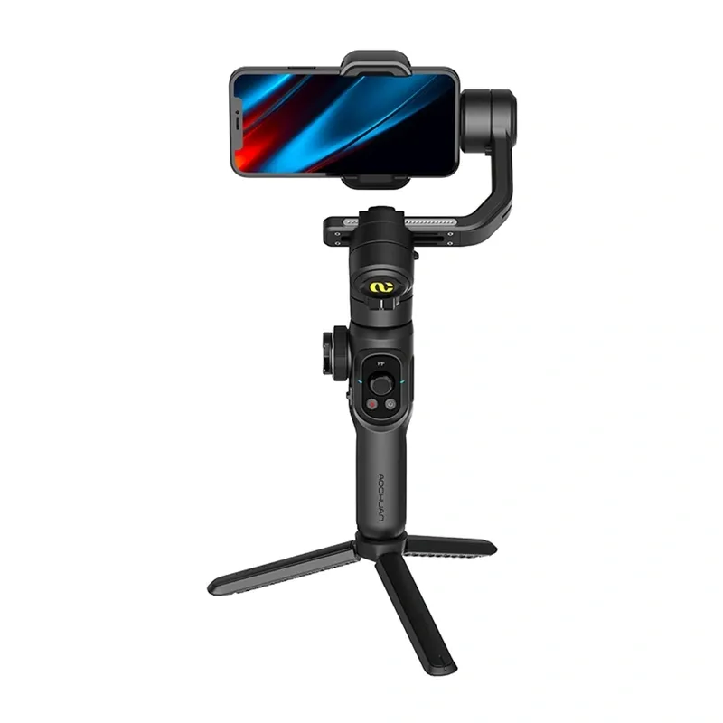 Gimbal AOCHUAN S2 3-OSIOWY Stabilizator Do Kamer - Czarny