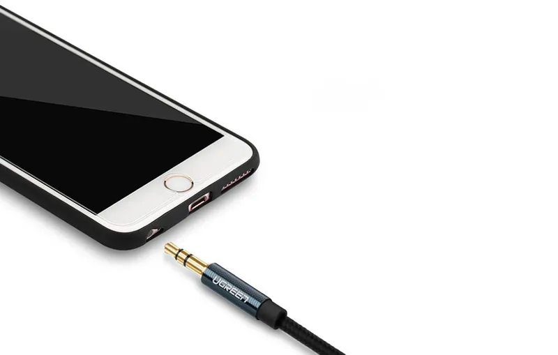Kabel Audio UGREEN AV122 Jack 3,5mm 1,5m - Czarny