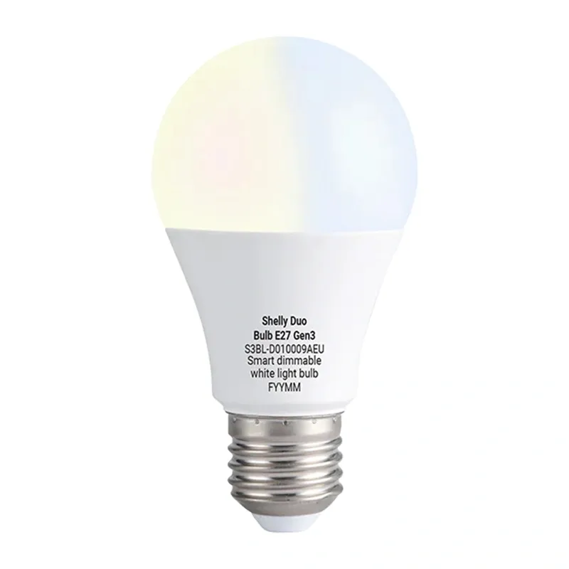 Żarówka LED SHELLY Duo Bulb GEN3 E27 8,5W