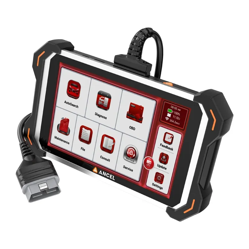 Skaner Diagnostyczny OBD2 ANCEL DS600 BT - 8 Cali Ekran Dotykowy