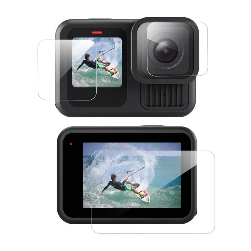 Szkło Hartowane 3w1 TELESIN Do GoPro Hero 13 Black - 9H