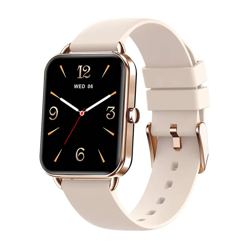 Smartwatch COLMI P20 Wyświetlacz AMOLED 1.65" - Złoty