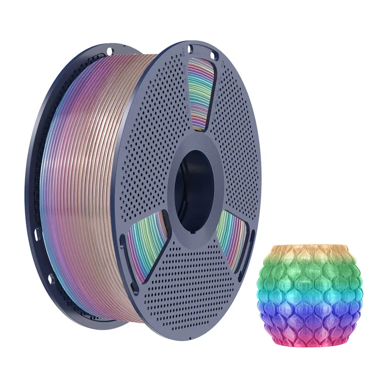 Filament SUNLU PLA 1.75mm 1kg HYPER Rainbow - Przezroczysty