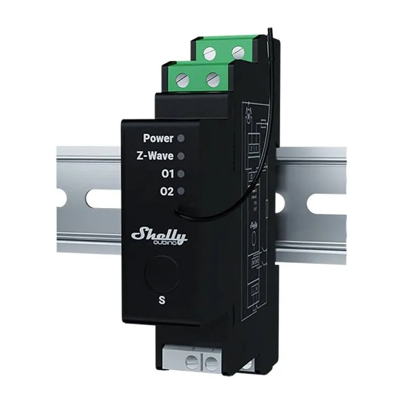 Sterownik Rolet DIN Z-Wave SHELLY Qubino Wave Pro Shutter