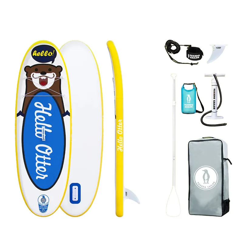 Deska SUP FUNWATER Tuxedo Sailor 240cm Dla Dzieci - Niebieska