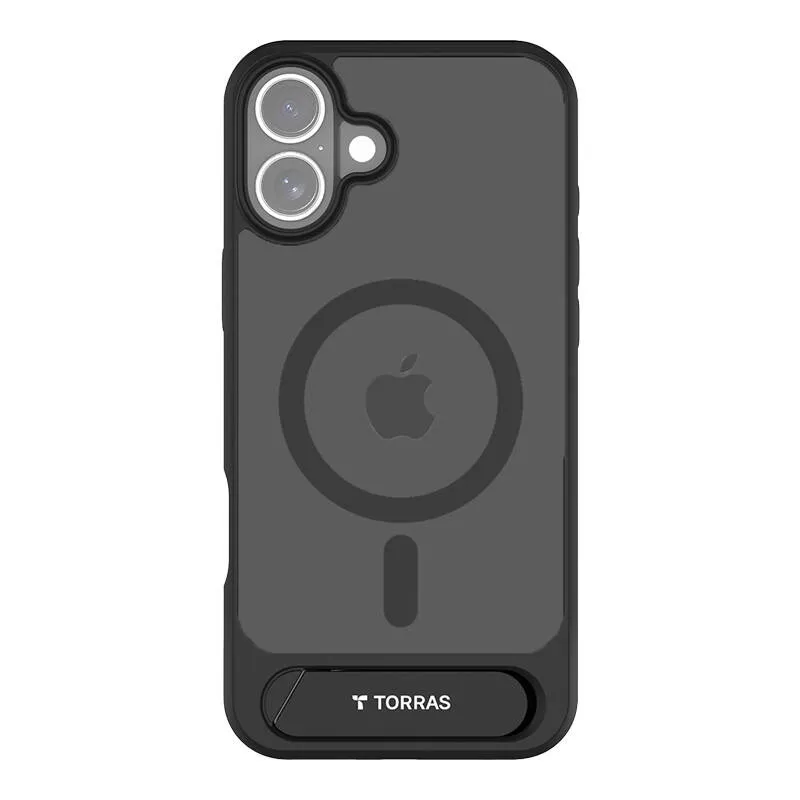 Etui TORRAS Pstand Series Do IPhone 16 Plus - Czarne
