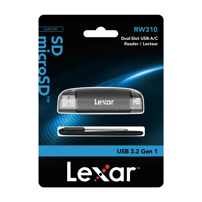 Czytnik Kart LEXAR LRW310X USB-A/C Micro SD SD USB 3.1