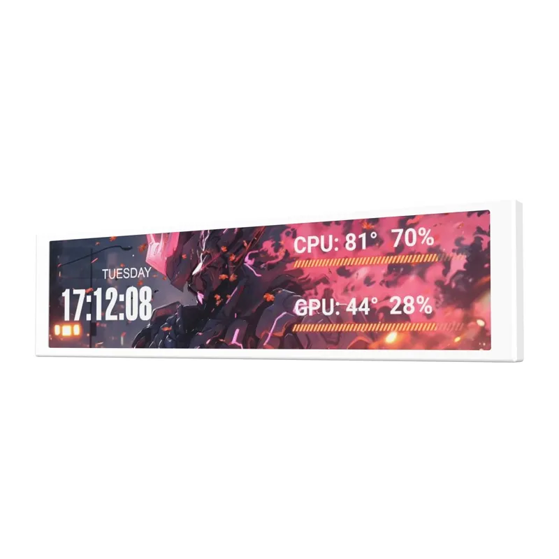 Monitor DARKFLASH IPS 9,2" V92 Panoramiczny Ultraszeroki - Biały