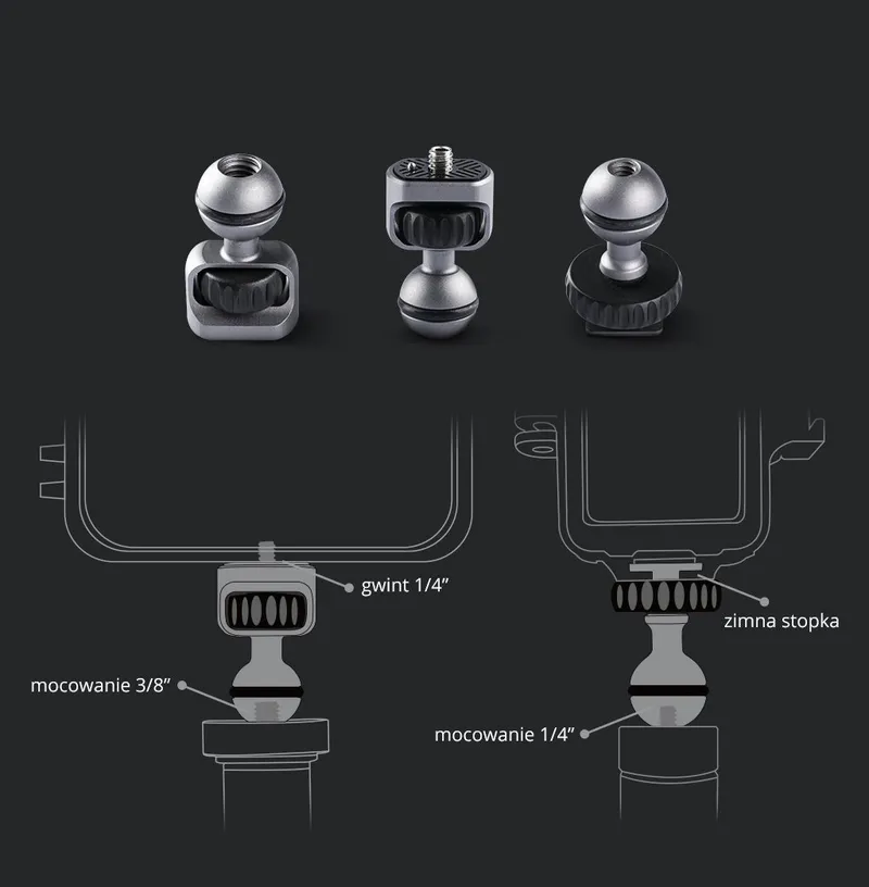 Ramię Przegubowe PGYTECH Magic Arm P-CG-009 Do Kamer