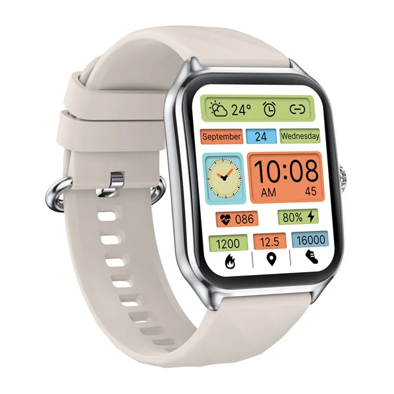 Smartwatch ZEBLAZE GTS 4 AMOLED Pulsometr Pulsyksometr - Srebrny