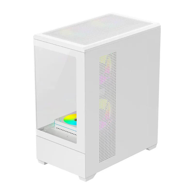 Obudowa Komputerowa DARKFLASH C365 Z 5 Wentylatorami - Biała