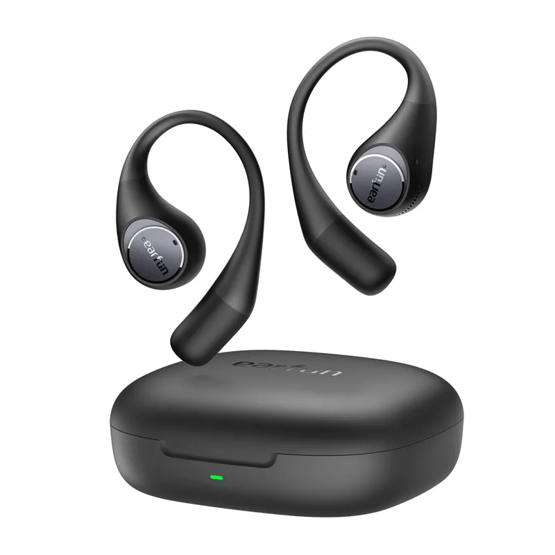 Słuchawki EARFUN Open Jump Bezprzewodowe Sportowe USB-C - Czarne
