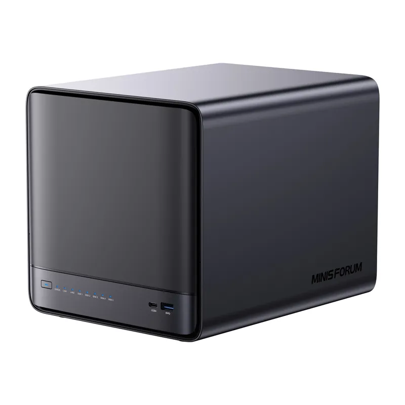 Mini PC MINIS FORUM NAS N5 Pro Ryzen AI 9 HX Pro 370 - 32GB