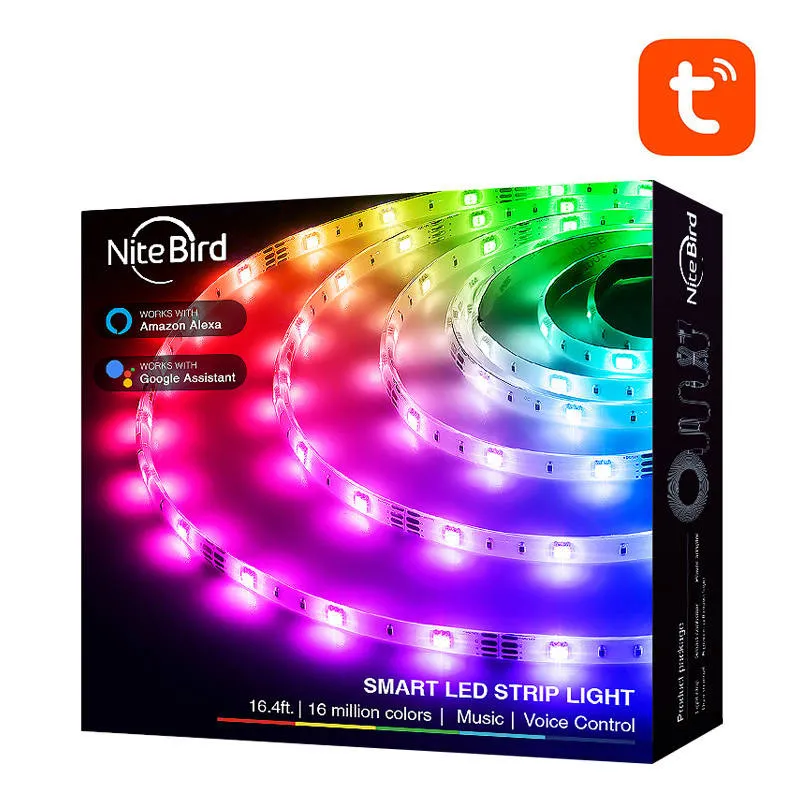 Taśma LED Smart NITEBIRD SL3 10m Wi-Fi RGB Tuya