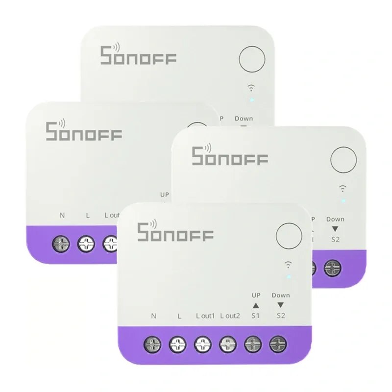 Zestaw 4X Przełącznik Rolet SONOFF MINI-RBS Wi-Fi