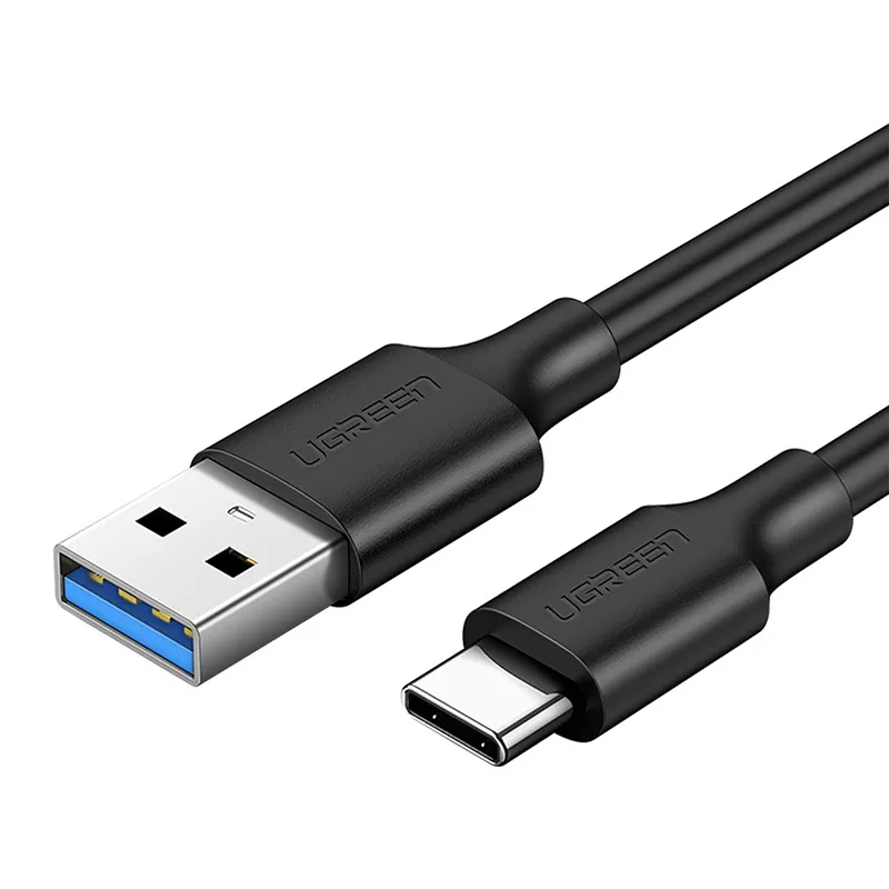 Kabel UGREEN US184 USB-A 3.0 Do USB-C 3.0 2m - Czarny