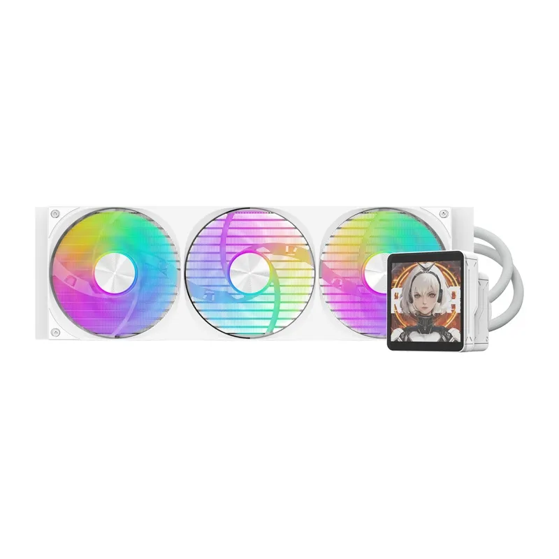Chłodzenie CPU DARKFLASH DV360S MAX 360mm Wodne - Białe