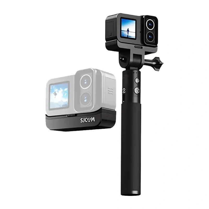 Kamera Sportowa SJCAM SJ20 Charging Combo 4K - Czarna
