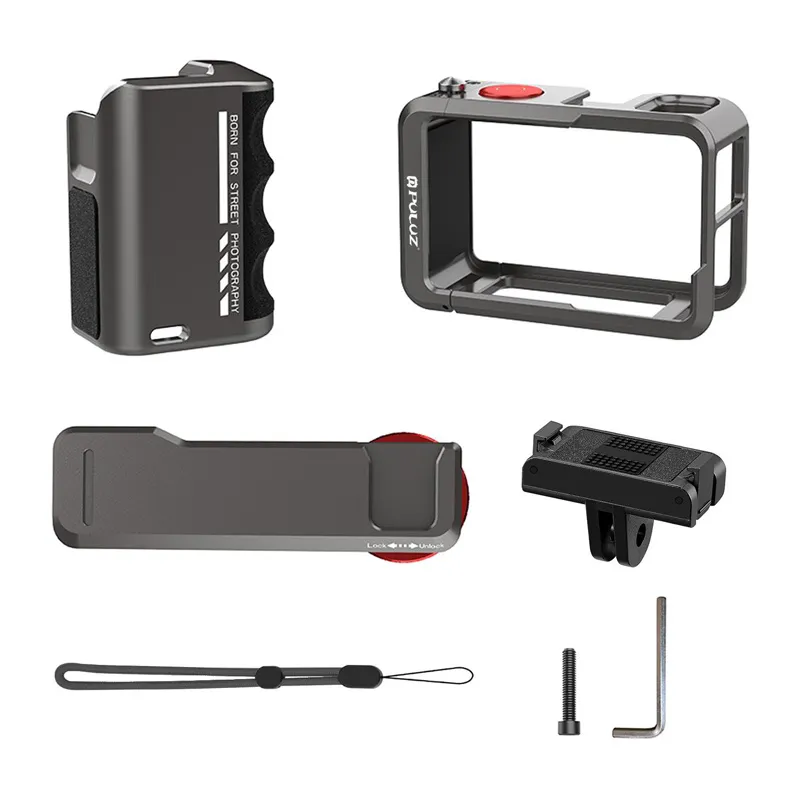 Metalowa Obudowa Ochronna PULUZ Dla DJI Osmo Action 5 PRO/4/3