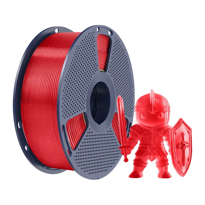Filament SUNLU PLA+ 1.75mm 1kg - Przezroczysty Czerwony