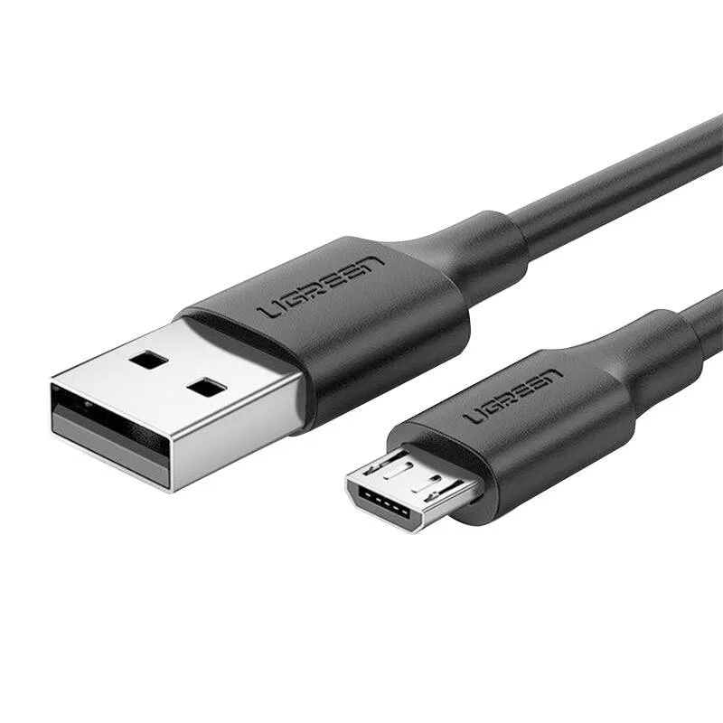Kabel UGREEN US289 USB-A Micro USB 0,5m Quick Charge 3.0 - Czarny