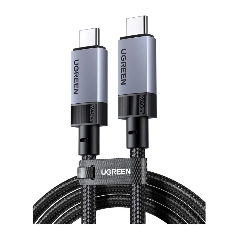Kabel USB-C UGREEN L705 2m USB4 GEN3 40 Gb/S - Szary