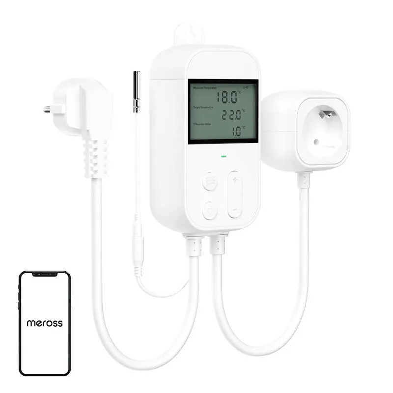 Gniazdo Termostatyczne MEROSS MTS960HK HomeKit Regulator Temperatury