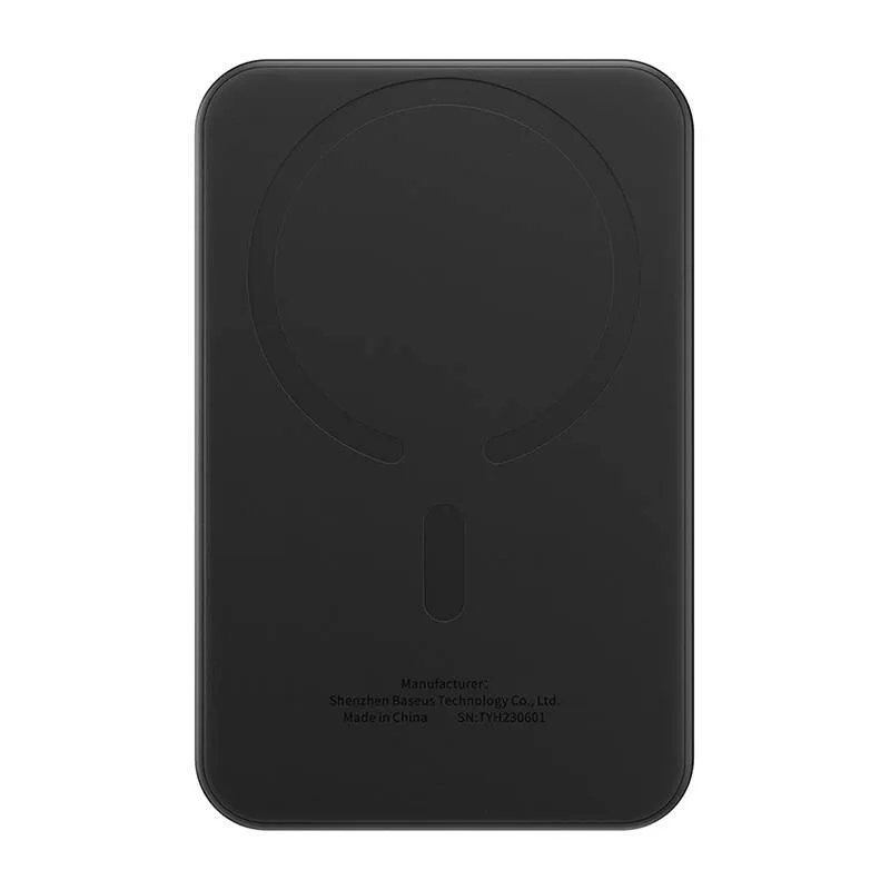 Powerbank BASEUS Mini Magnetyczny 5000mAh 20W USB-C - Czarny
