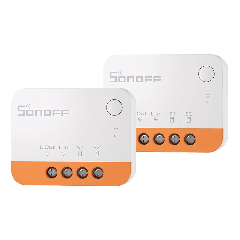 Przekaźnik Zigbee SONOFF ZBMINI2 Inteligentny Sterownik Zestaw 2 szt