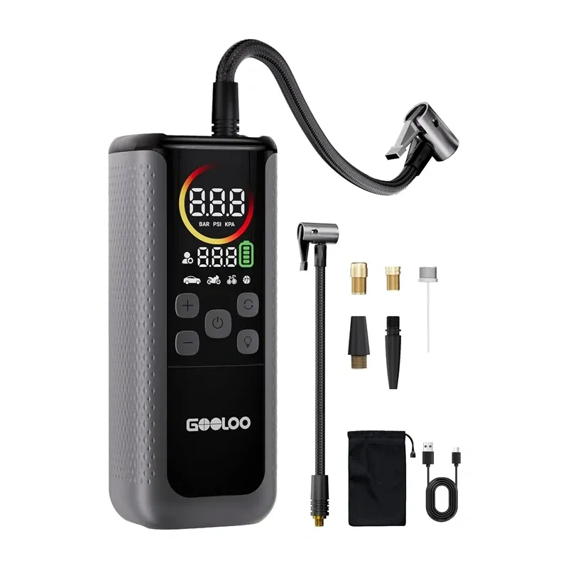 Kompresor Samochodowy GOOLOO GT160 Dual Z Powerbankiem 37WH