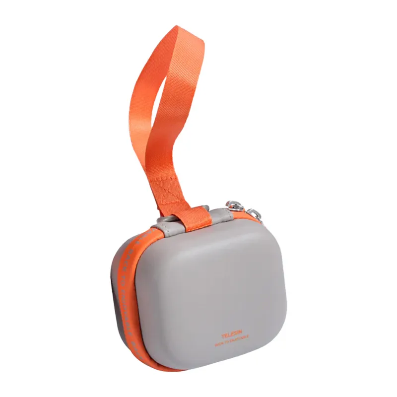 Uniwersalna Mini Torba Transportowa TELESIN DisAdv EVA - Szaro-Pomarańczowa