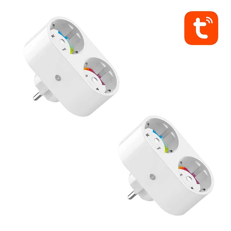 Inteligentne Gniazdko WIFI GOSUND SP211 Dwupak 3500W - Biały
