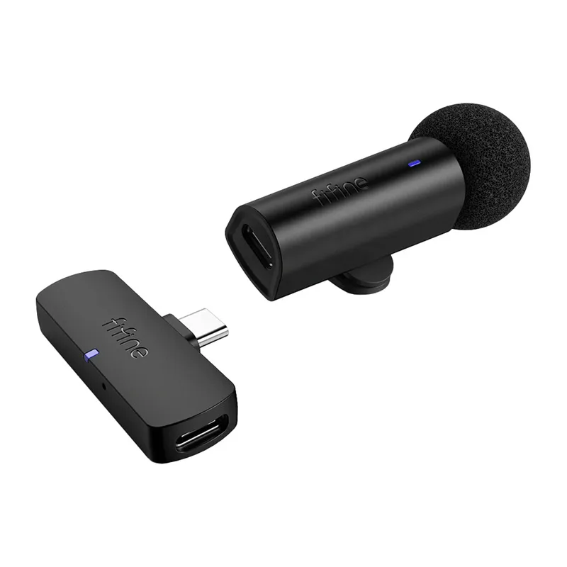 Bezprzewodowy Mikrofon Krawatowy FIFINE M6 USB-C - Czarny